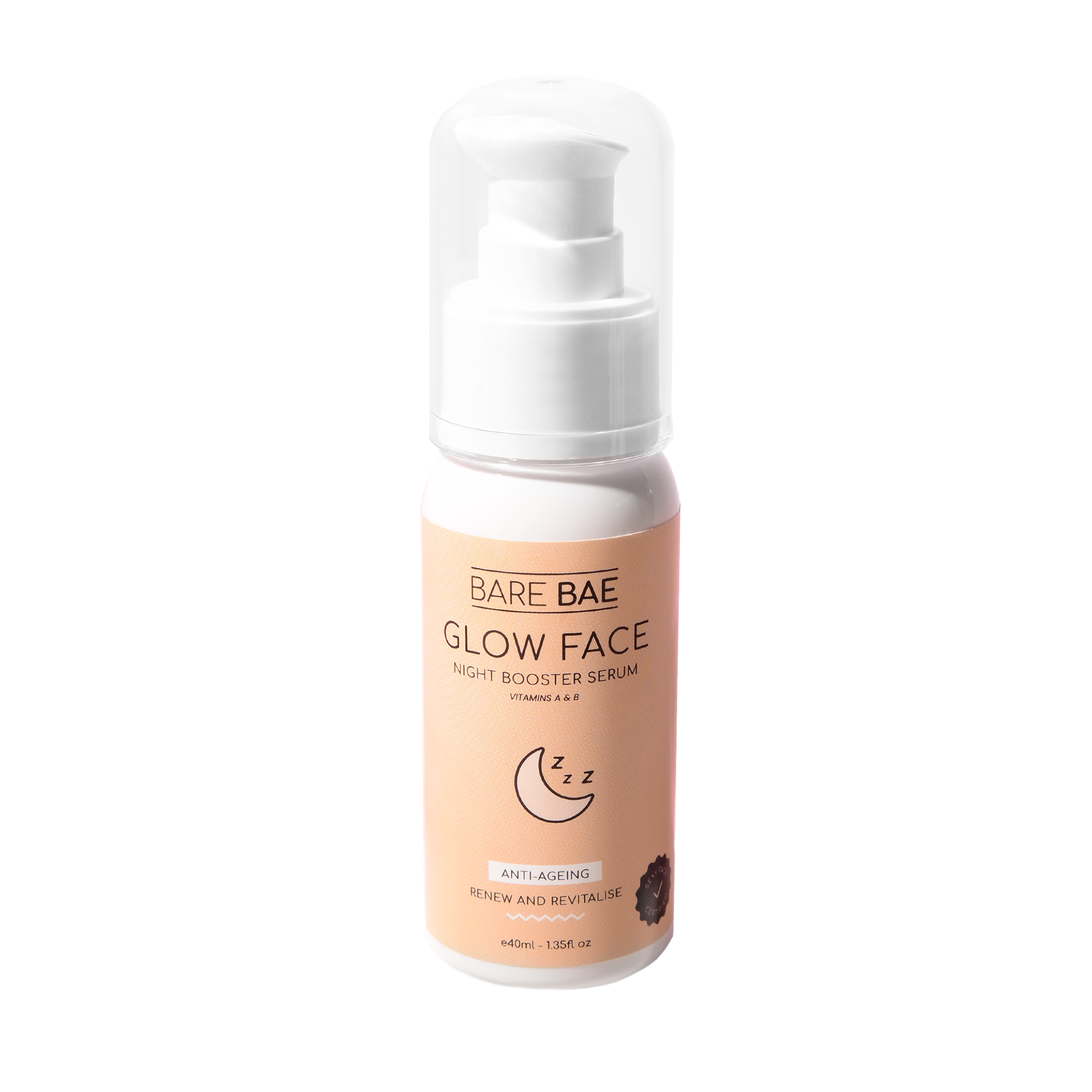 Glow Face: Night Booster Serum with 1% Retinol